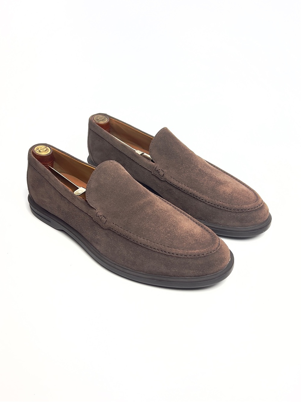 Peter Millar Crown Crafted Excursionist Venetian Suede Loafer Size 12M